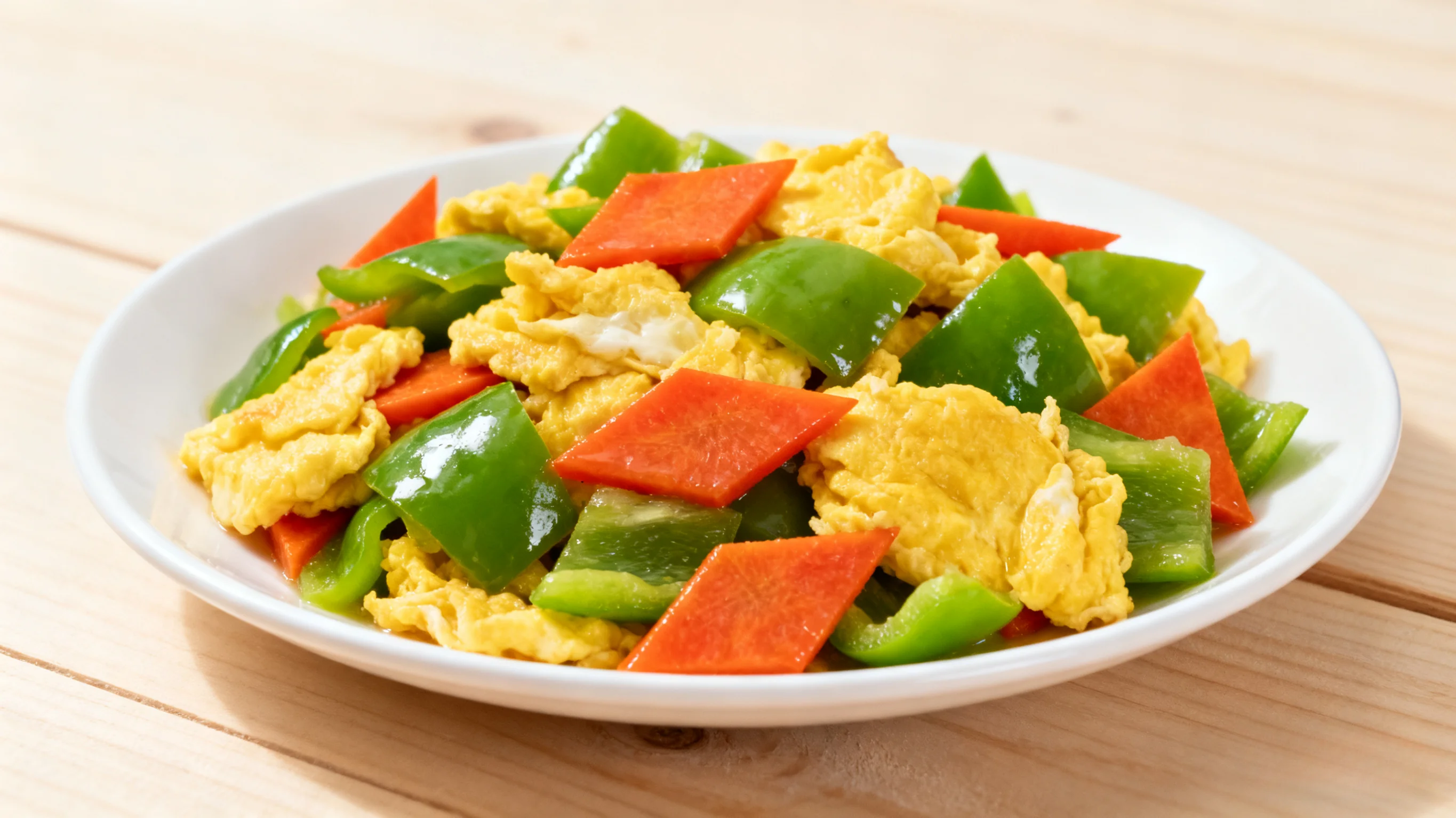 Bell Pepper Carrot Scrambled Eggs Final
