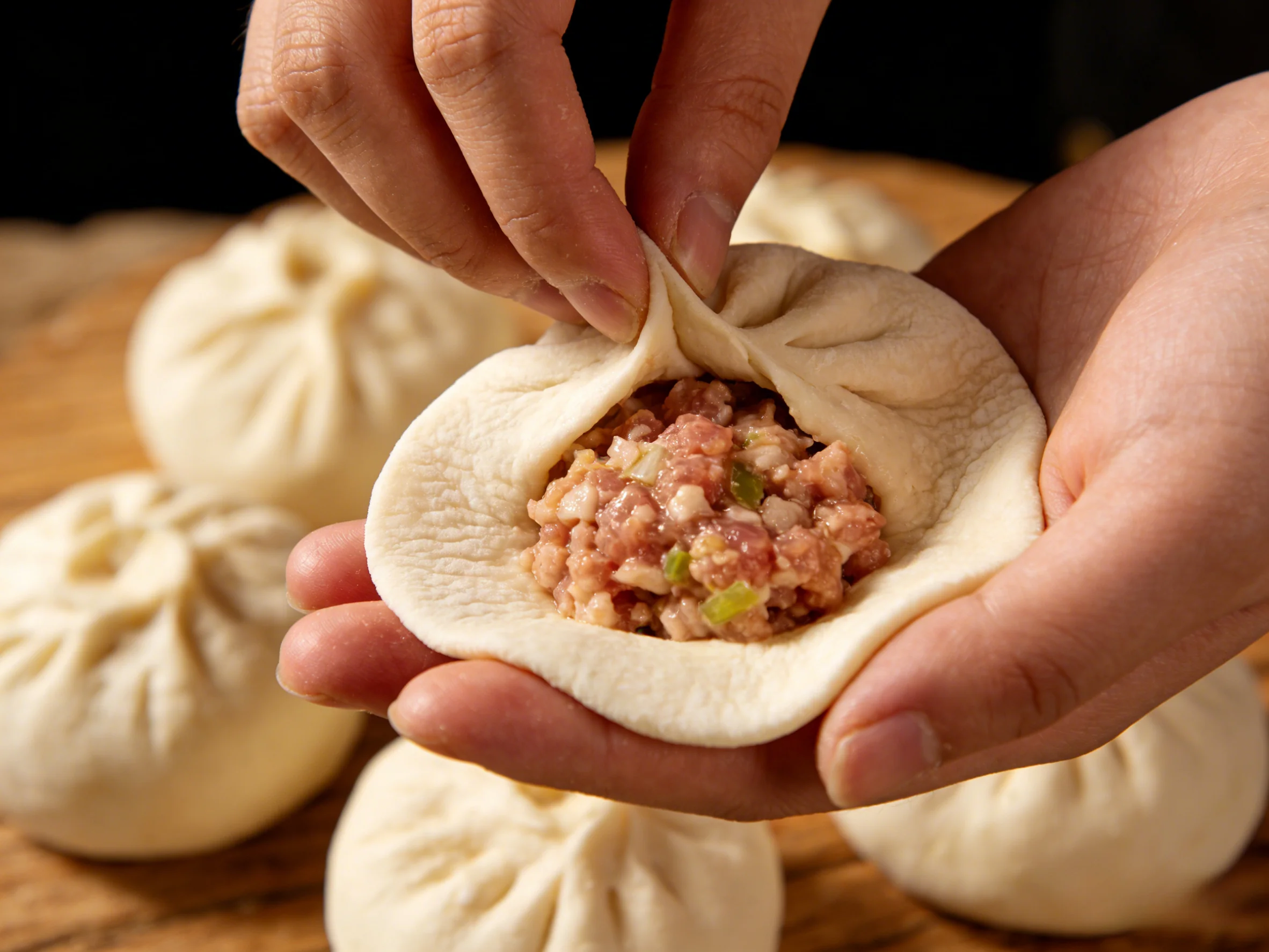Wrapping Baozi