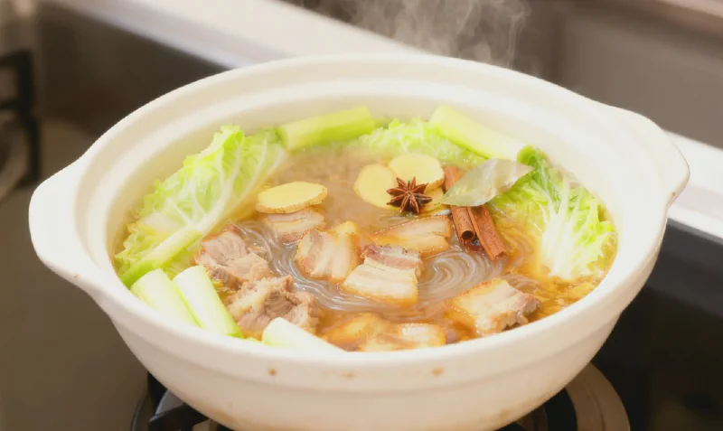 Cabbage, Pork, and Glass Noodle Stew: The Ultimate One-Pot Winter Comfort Food