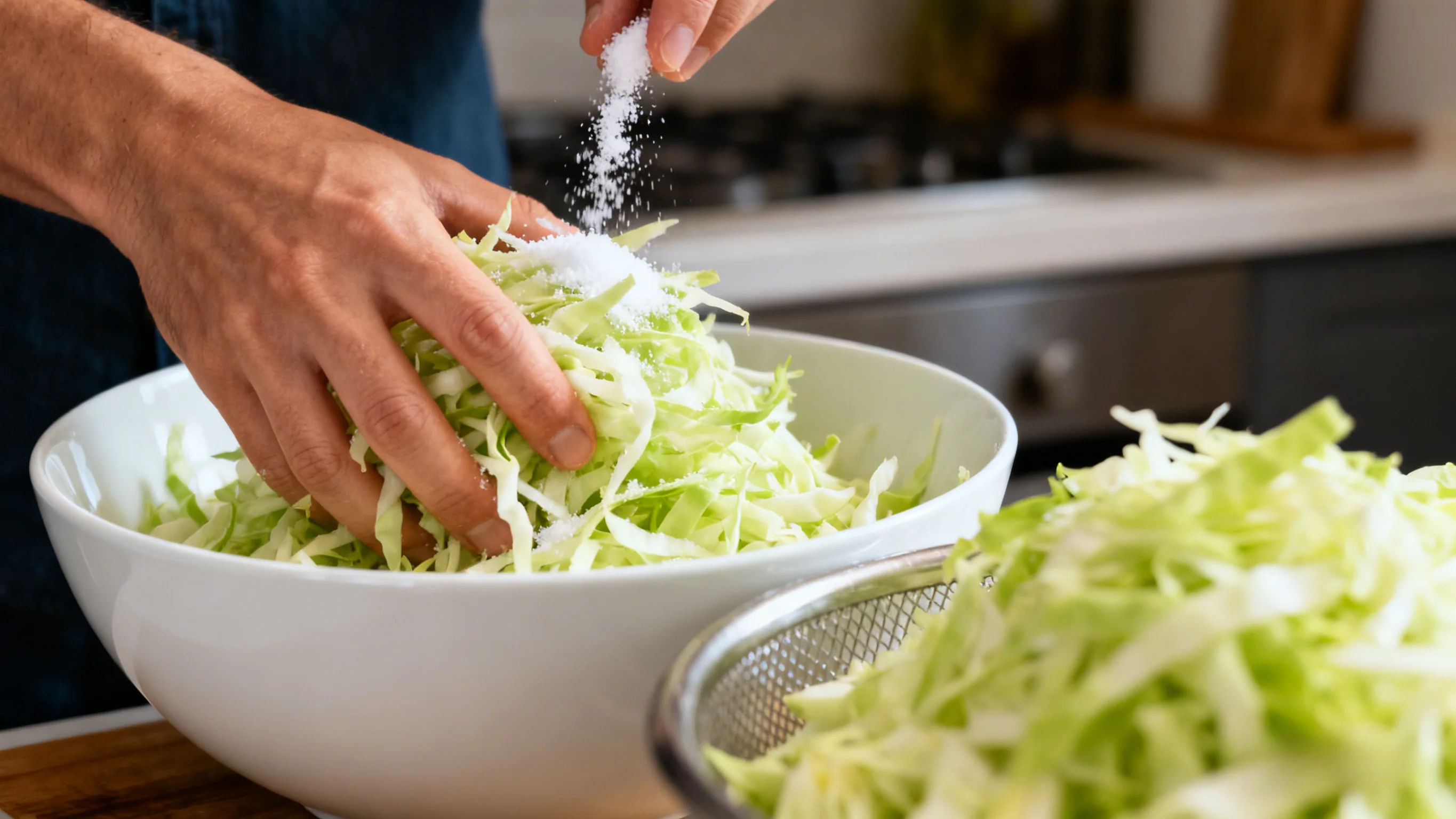 Preparing Cabbage