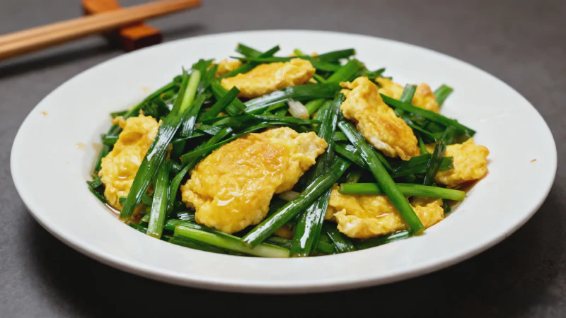 Chive and Egg Stir-fry: Secret to Tender Juicy Perfection