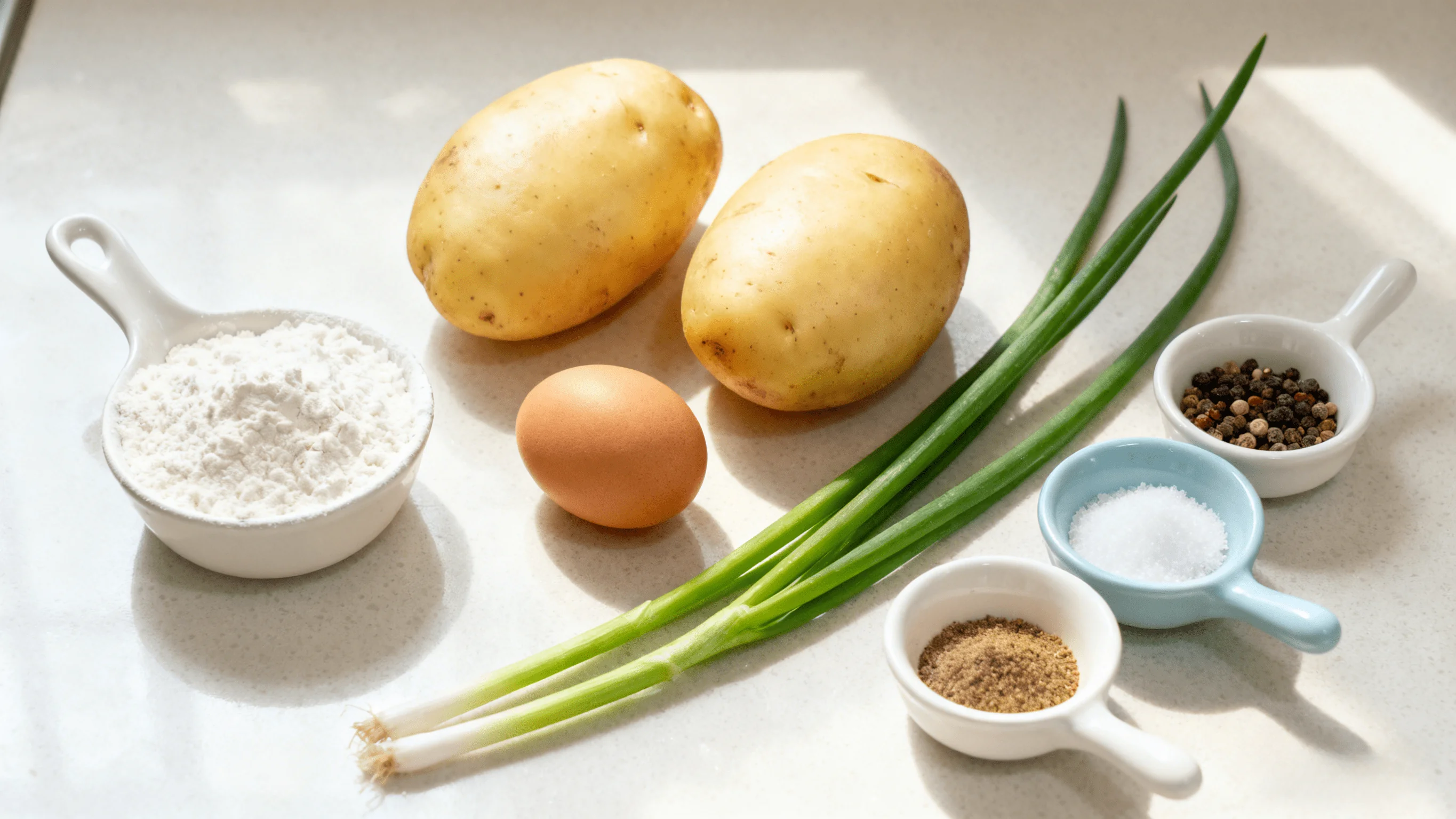 Potato Pancake Ingredients