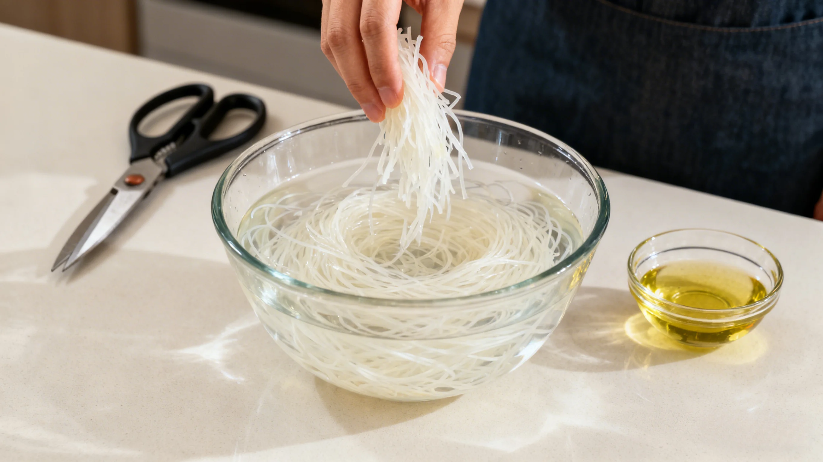 Preparing Vermicelli