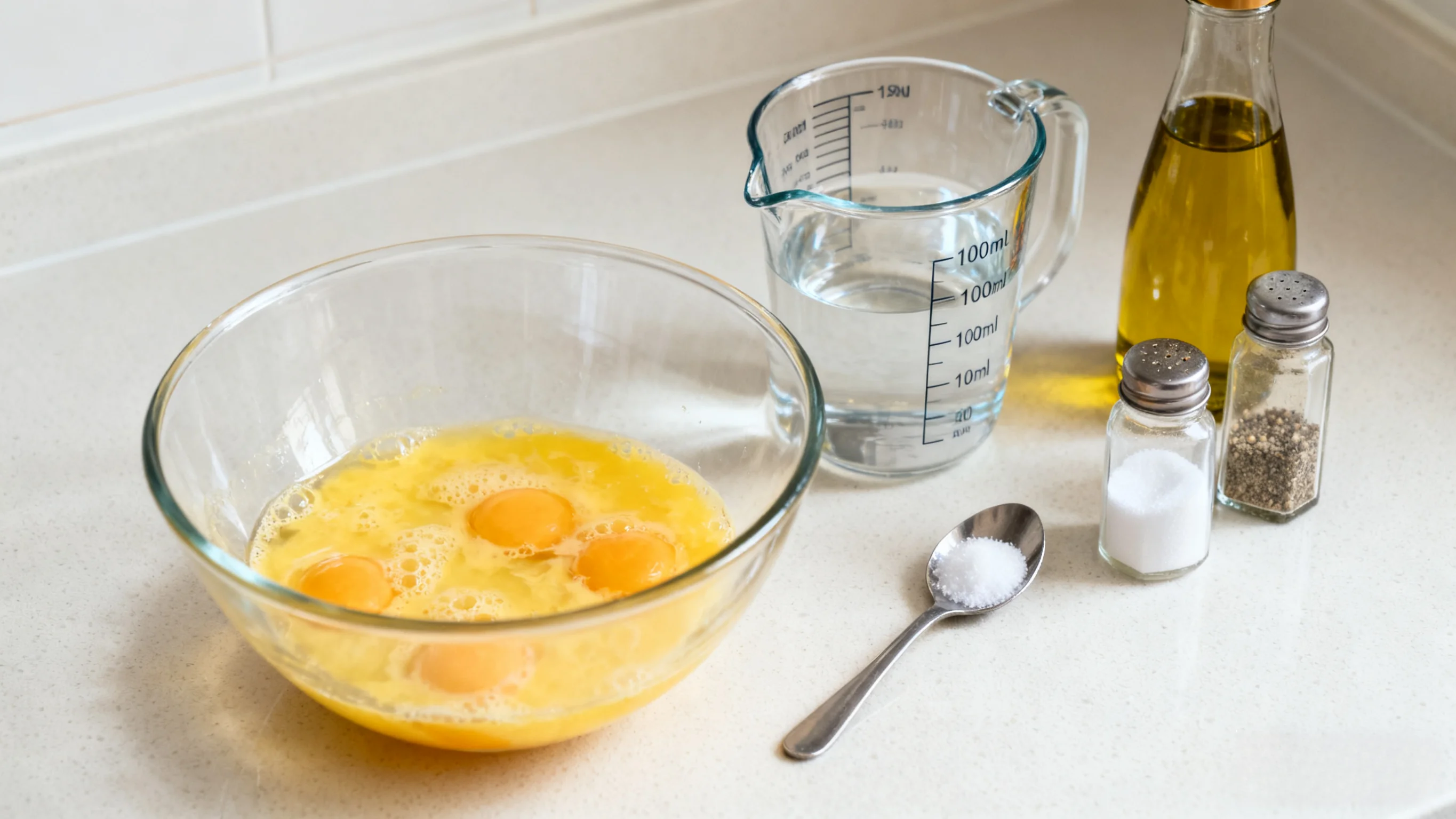 Mixing Egg Wash