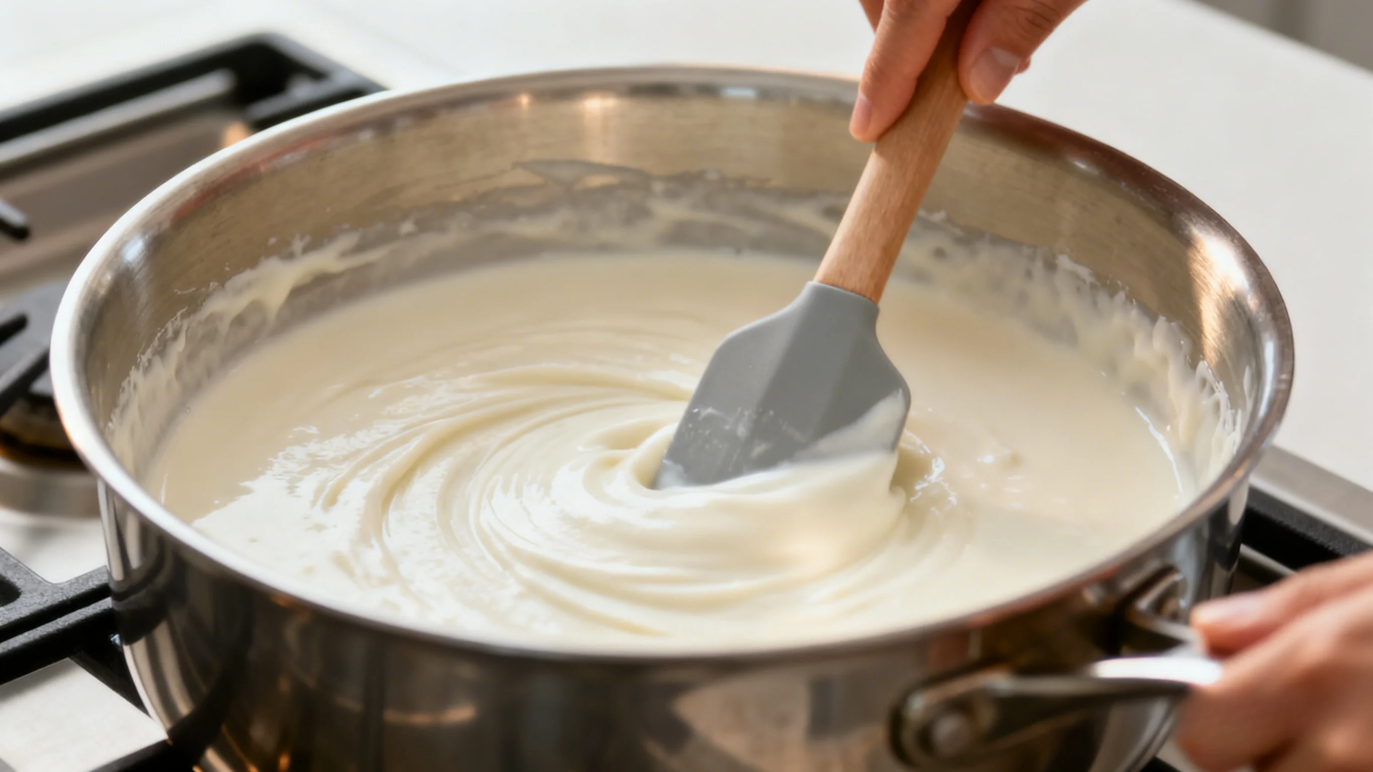 Making Milk Pudding