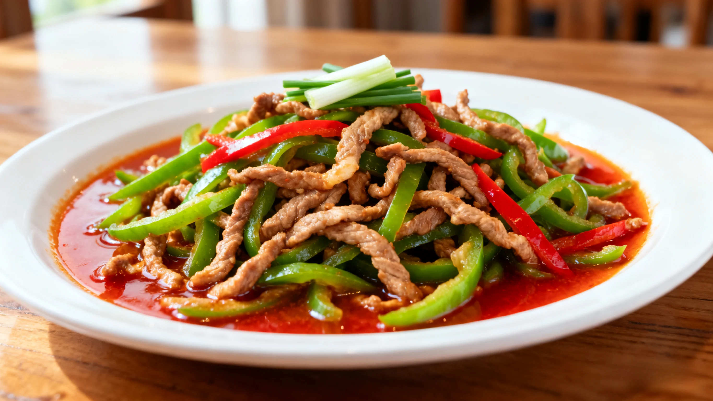 Green Pepper Pork Shreds Final
