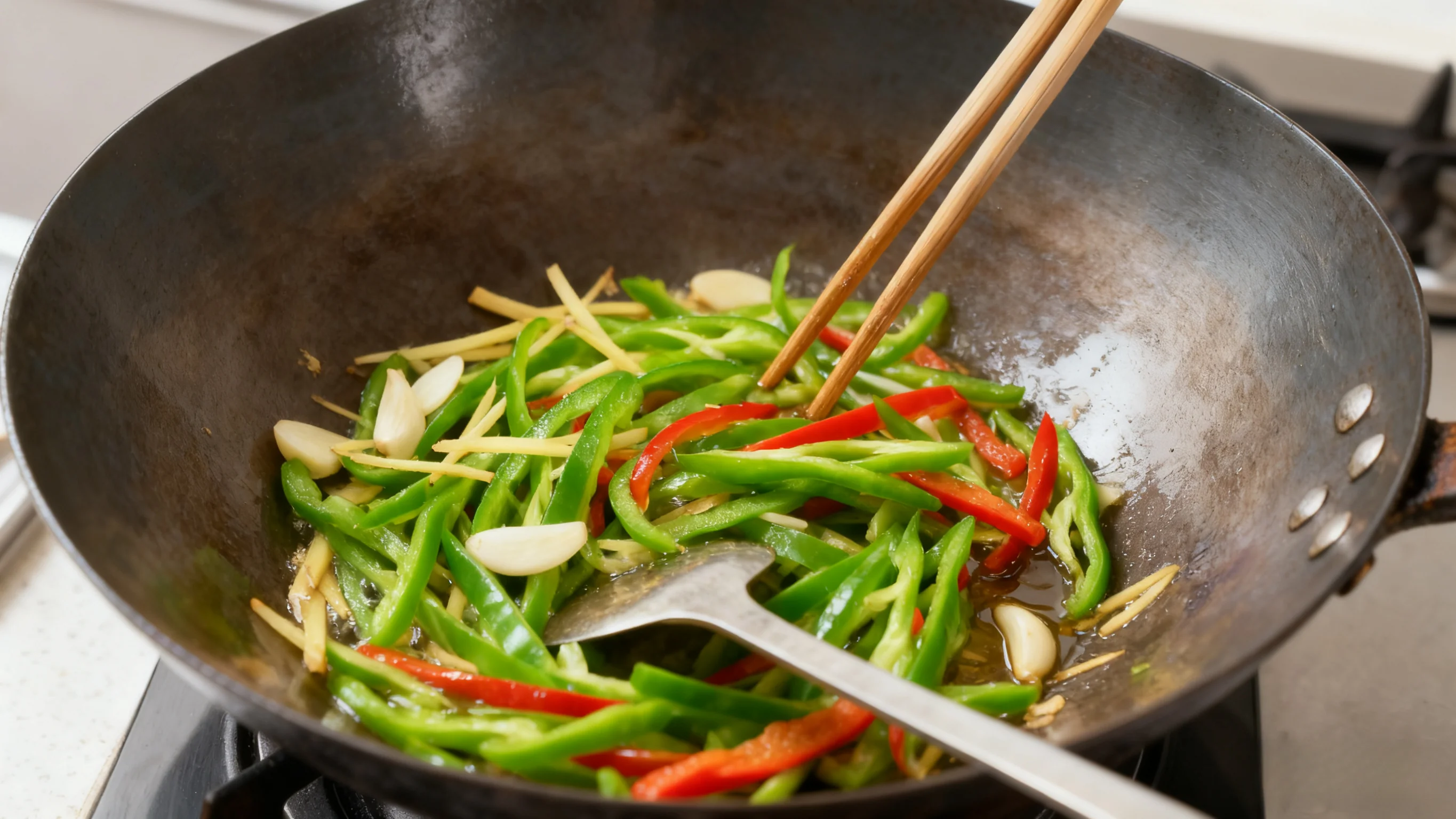 Stir-fry Peppers