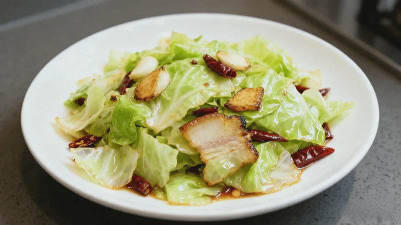 Hand-Torn Cabbage: The King of Savory, Spicy, and Crisp Homestyle Sides