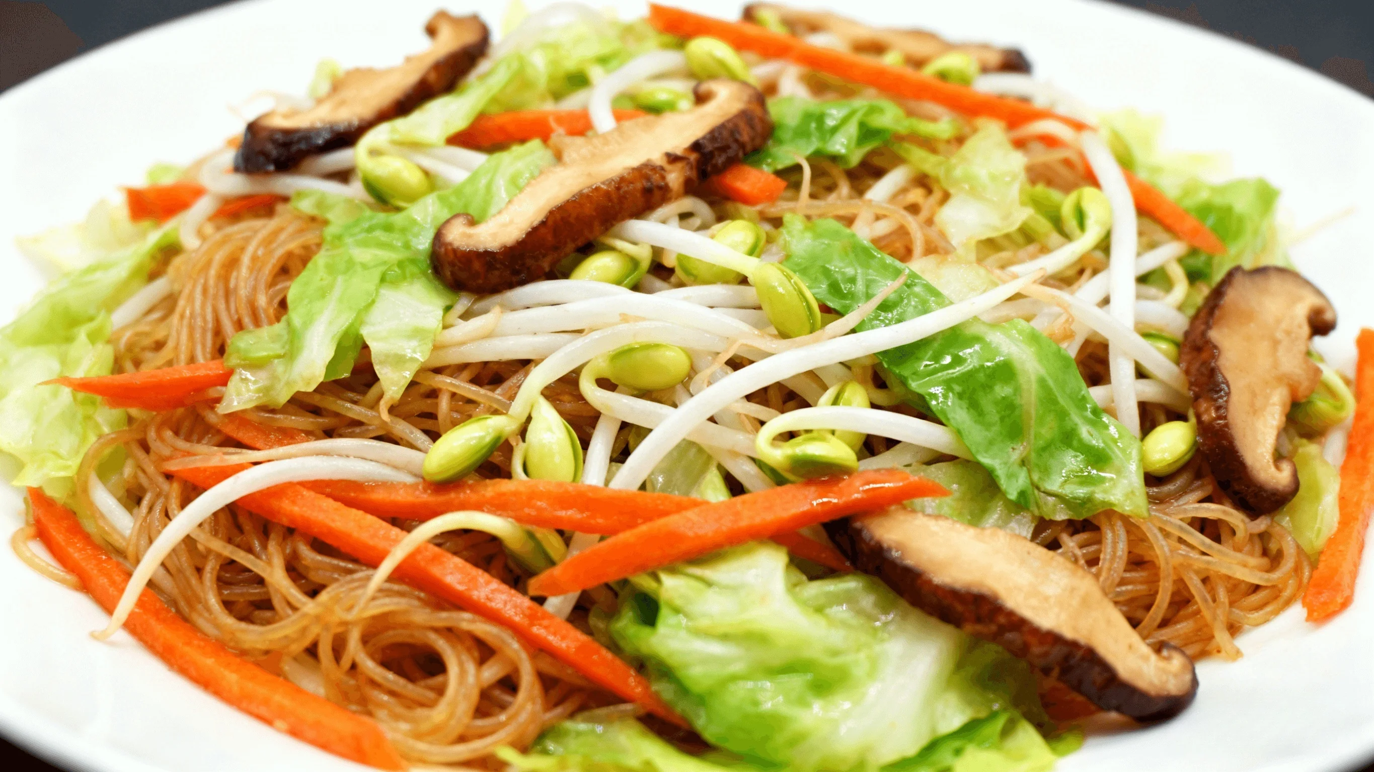 Vegetarian Fried Rice Noodles