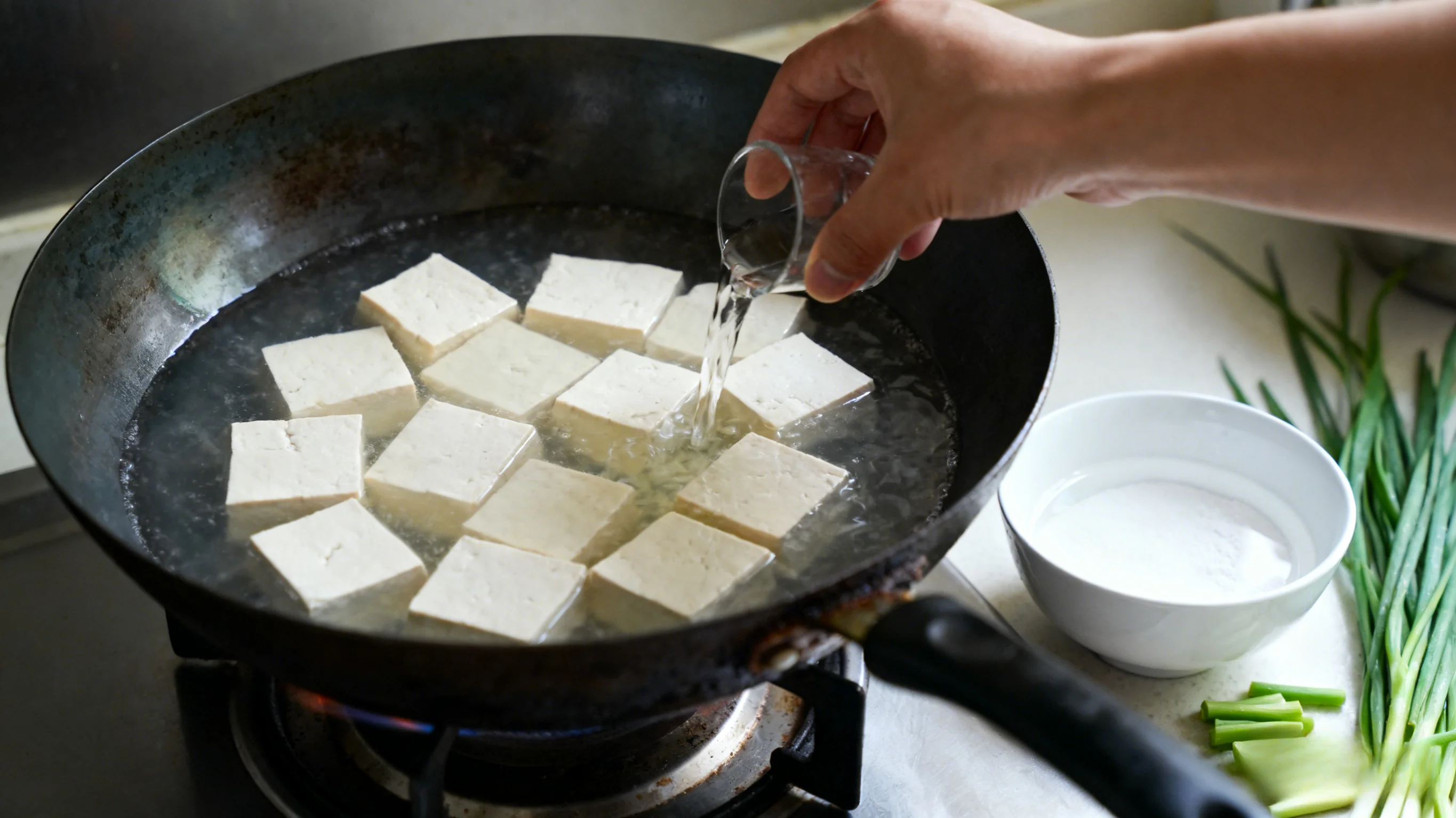 Simmering Tofu