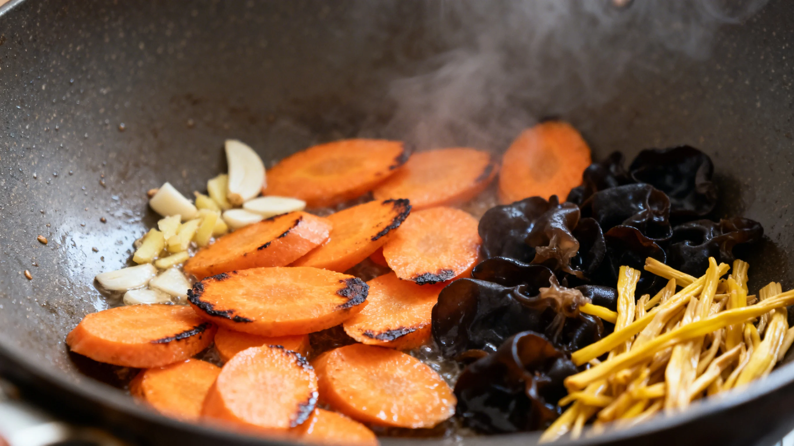 Stir-frying Vegetables