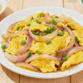Onion Scrambled Eggs: Perfect Sweet and Tender Combination