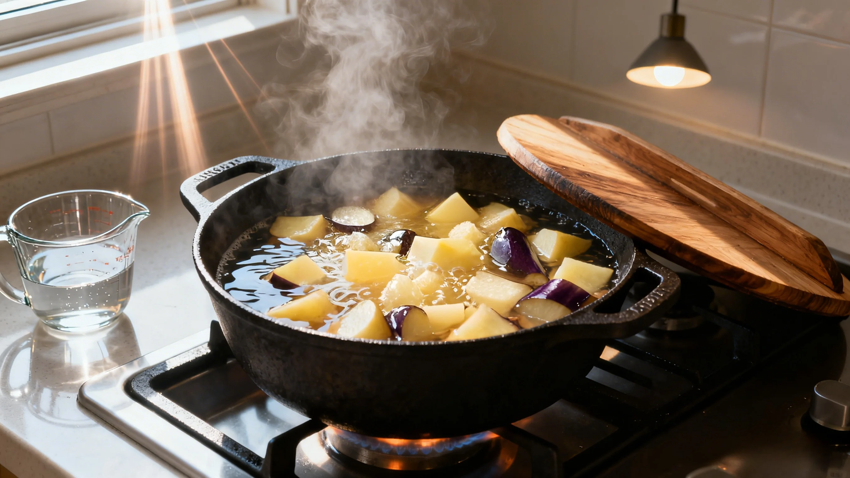 Adding Water Stewing
