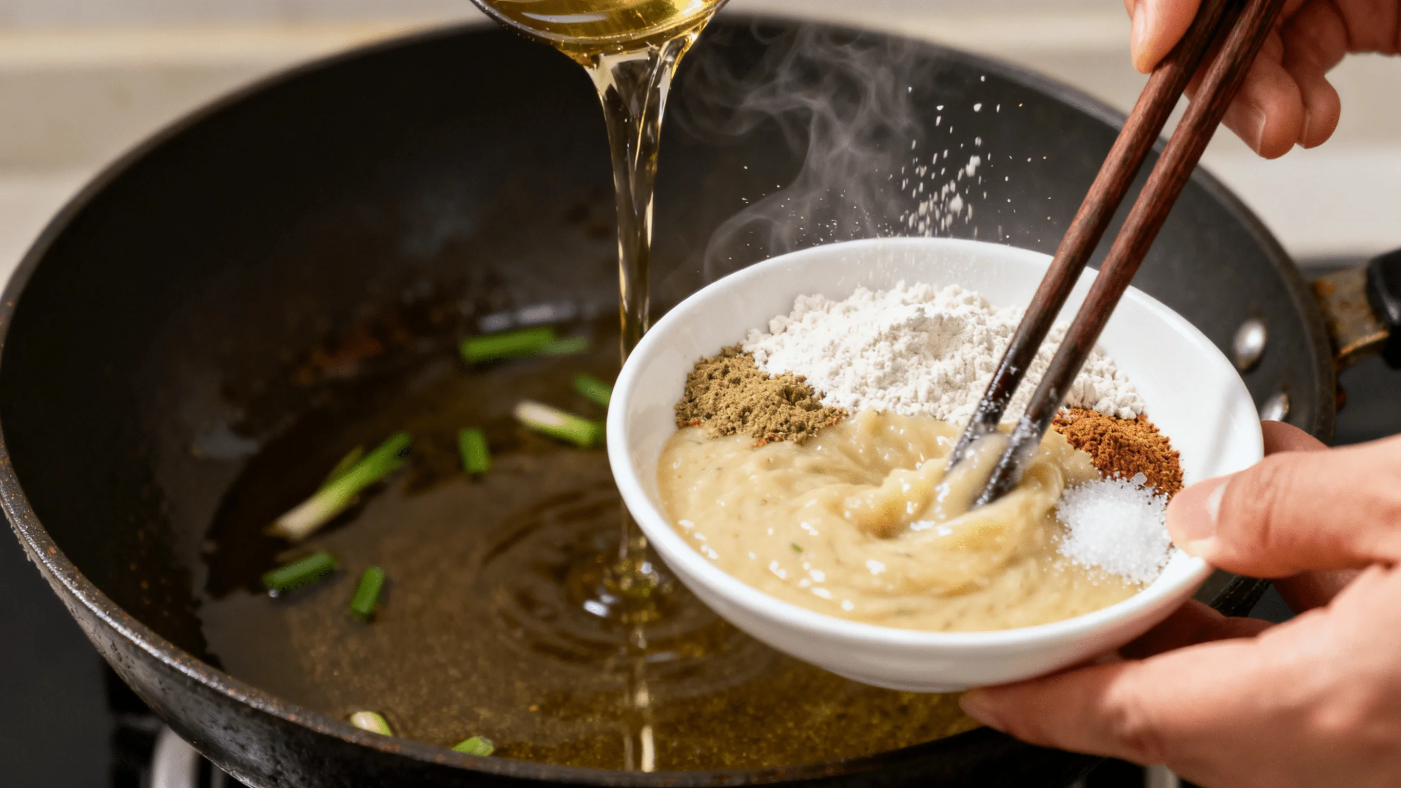 Making the Oil Paste