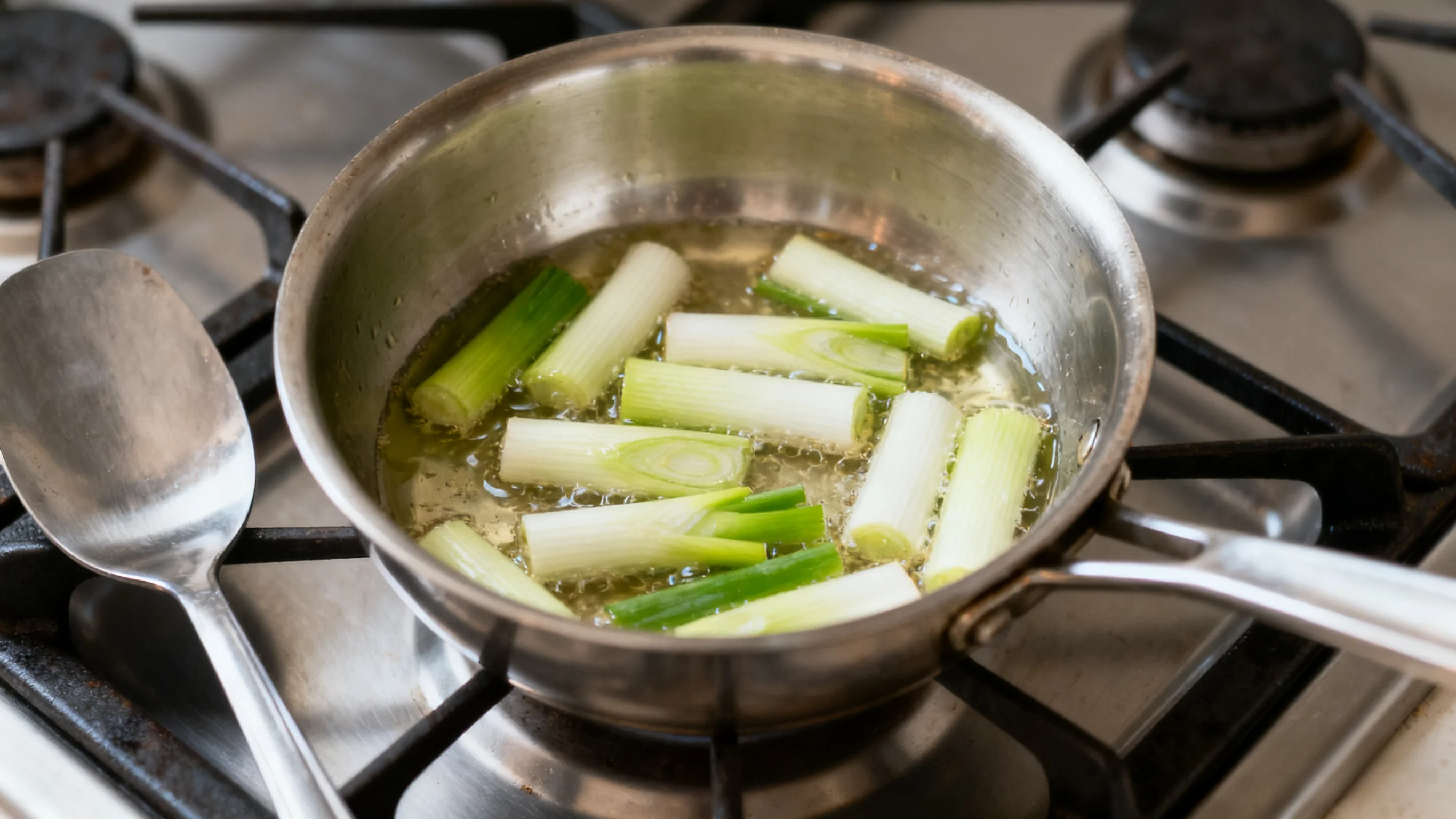 Making Scallion Oil