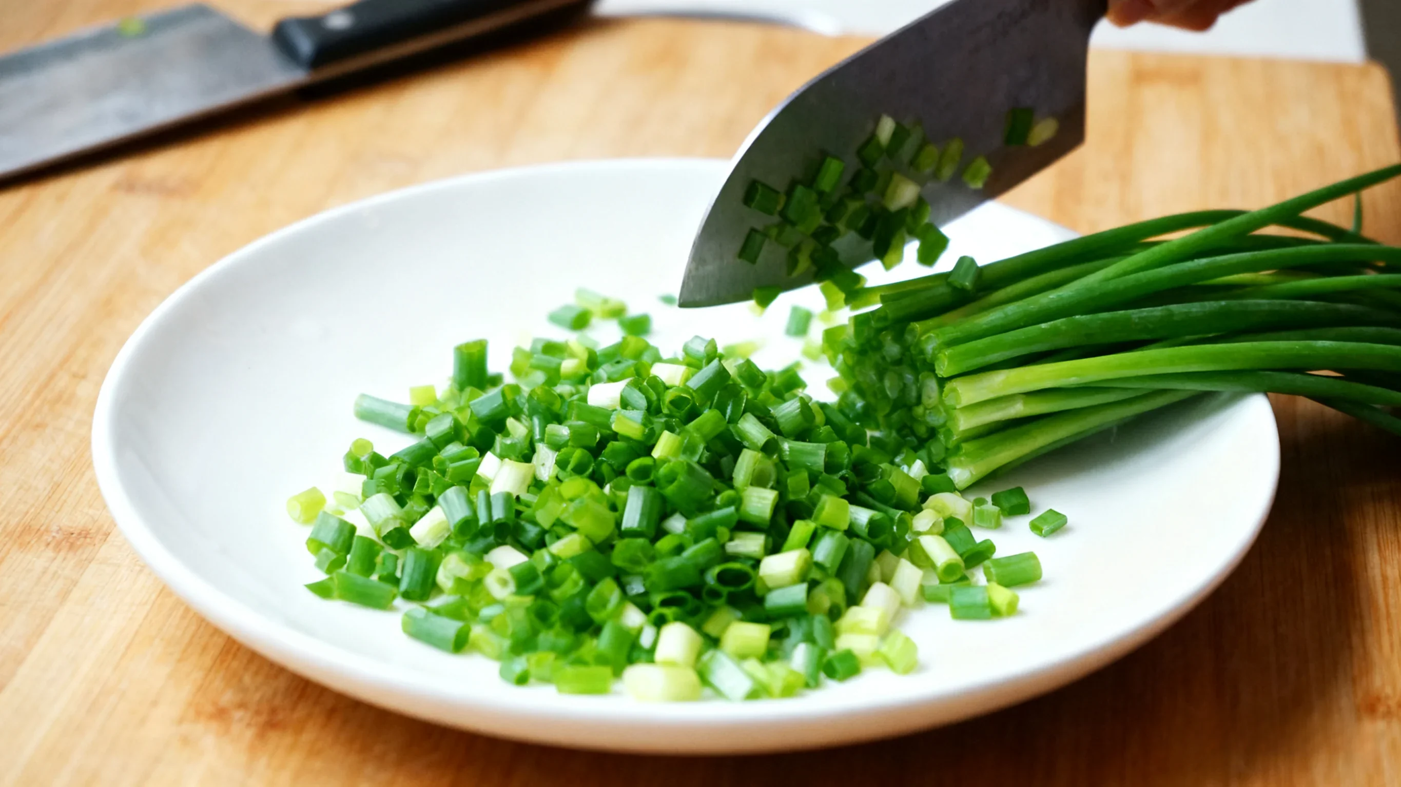 Preparing Scallions