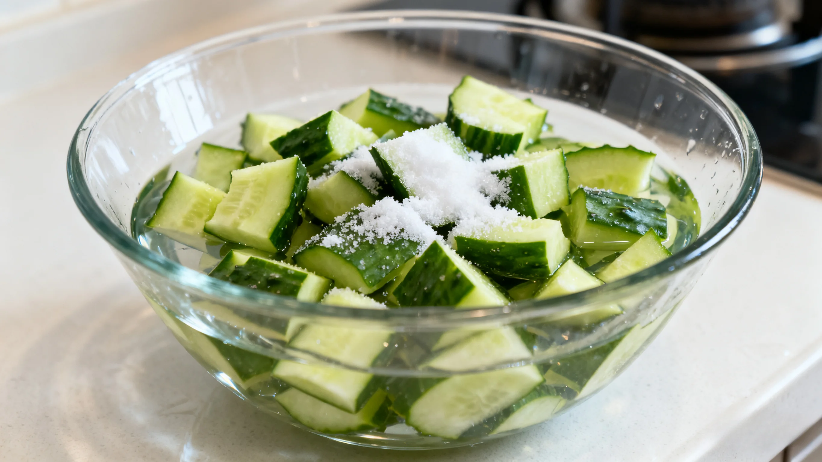 Salting Cucumber