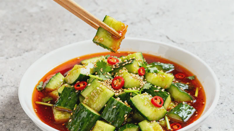 Smashed Cucumber Salad: Crispy 3-Minute Cold Dish with 3 Restaurant Secrets
