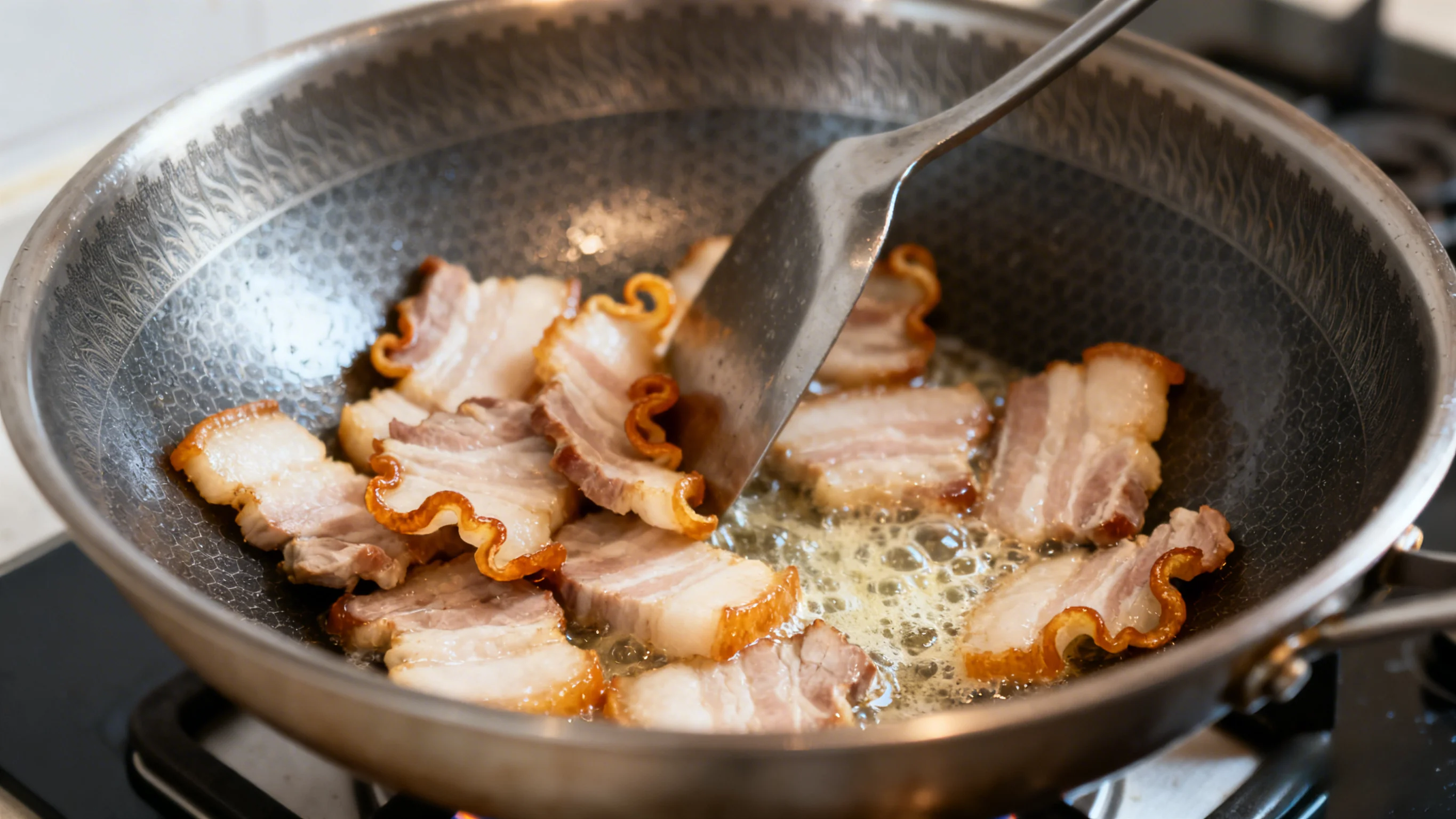 Rendering Pork Belly