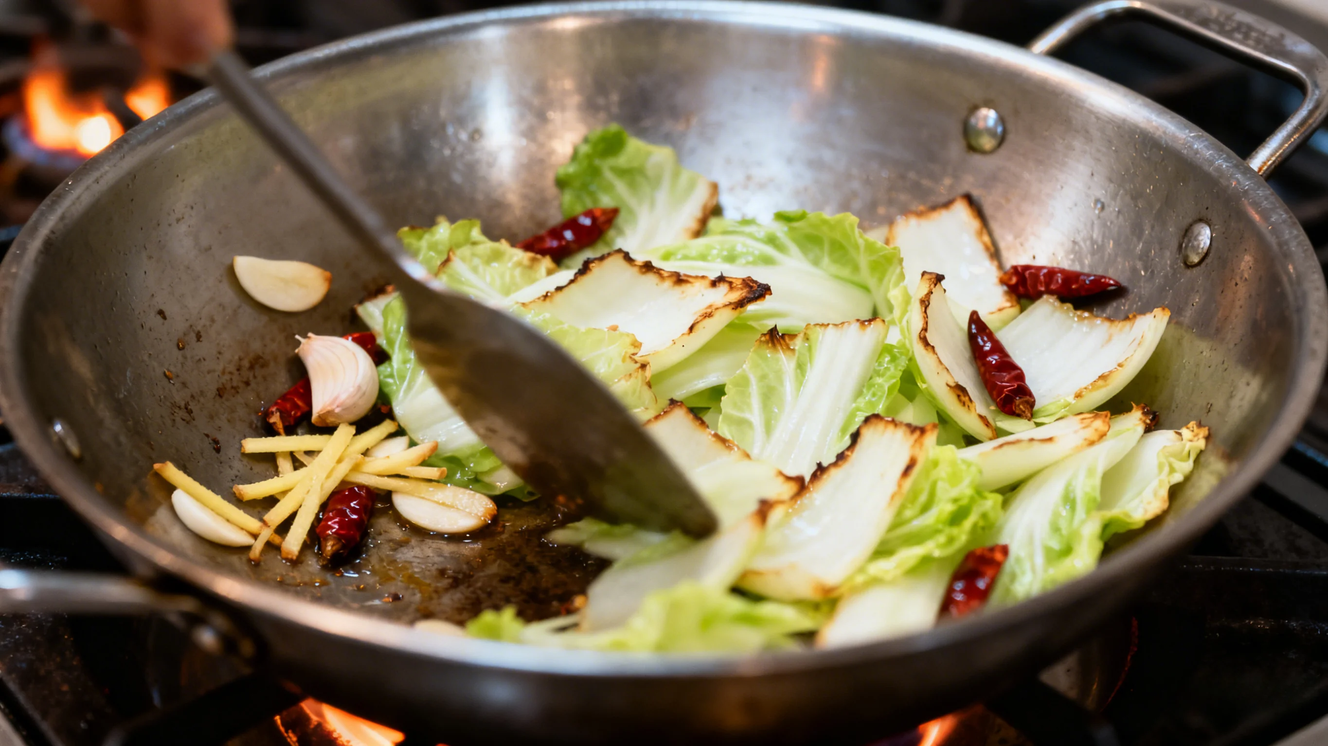 Stir-fry Cabbage Core