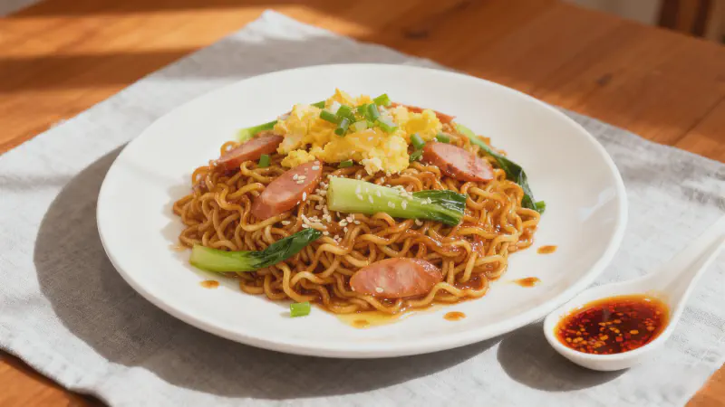 Featured image of post Stir-Fried Instant Noodles: The Ultimate Upgrade from Soup to Wok