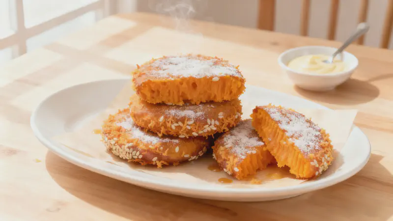 Featured image of post Sweet Potato Pancakes: Secret to Crispy Outside and Soft Inside